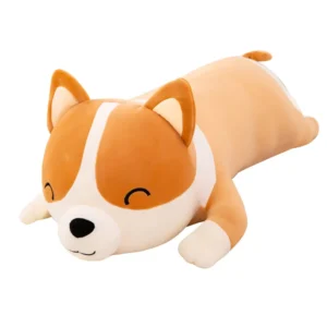 Shiba Corgi plush pillows model.
