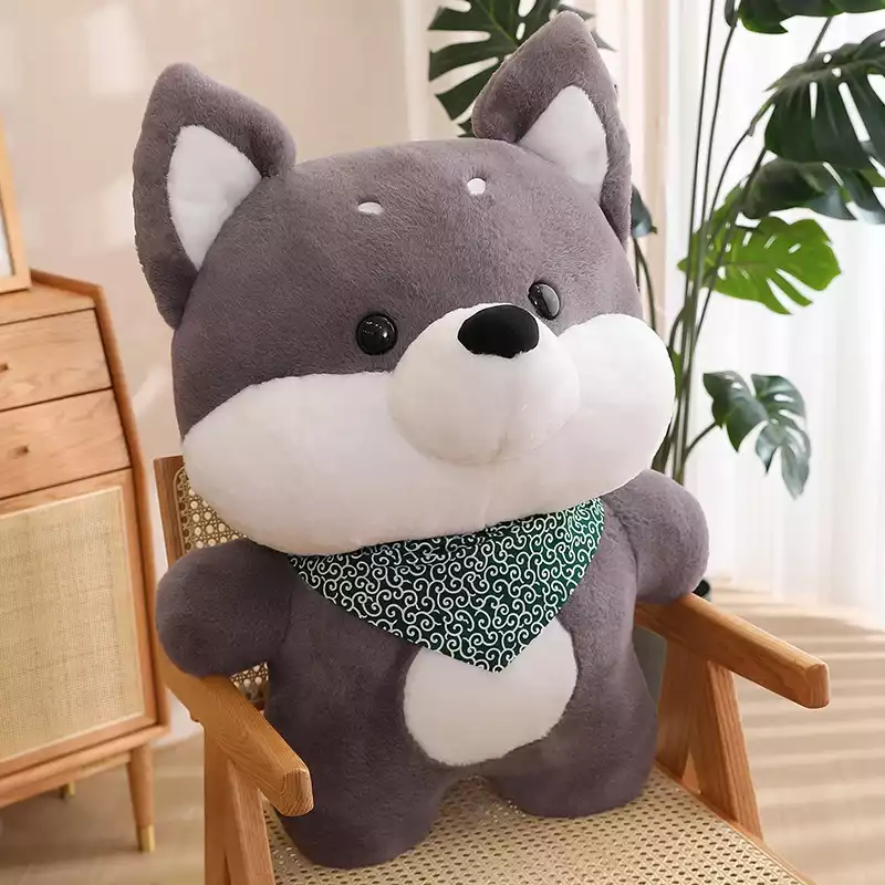 Sitting Shiba plush