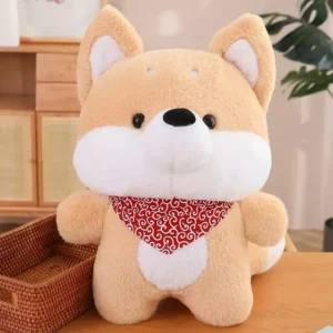 Orange Shiba plush