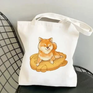 Shiba canvas bag gourmet