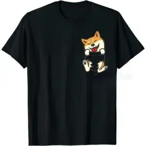 tshirt shiba fake pocket